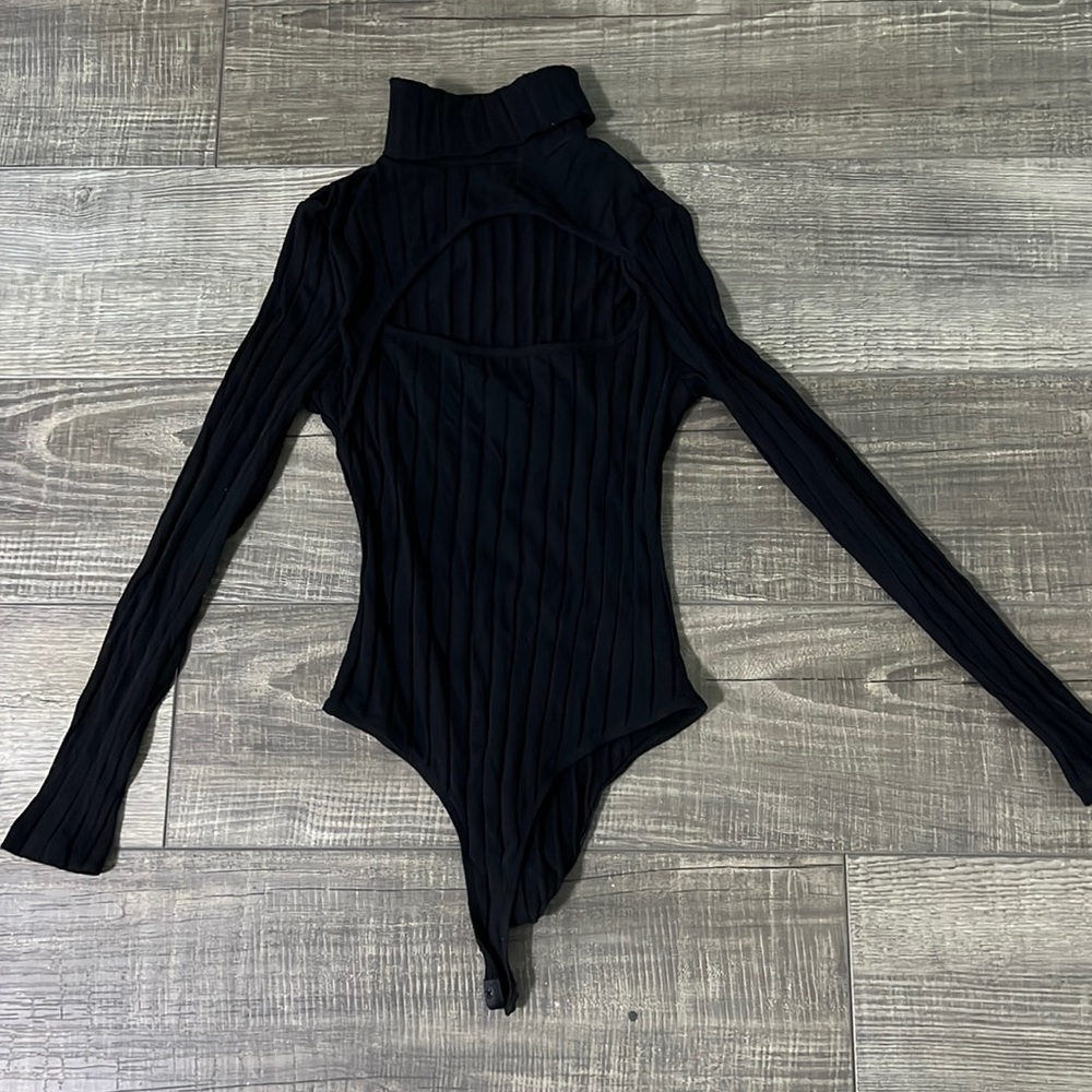 Black turtleneck bodysuit 🖤